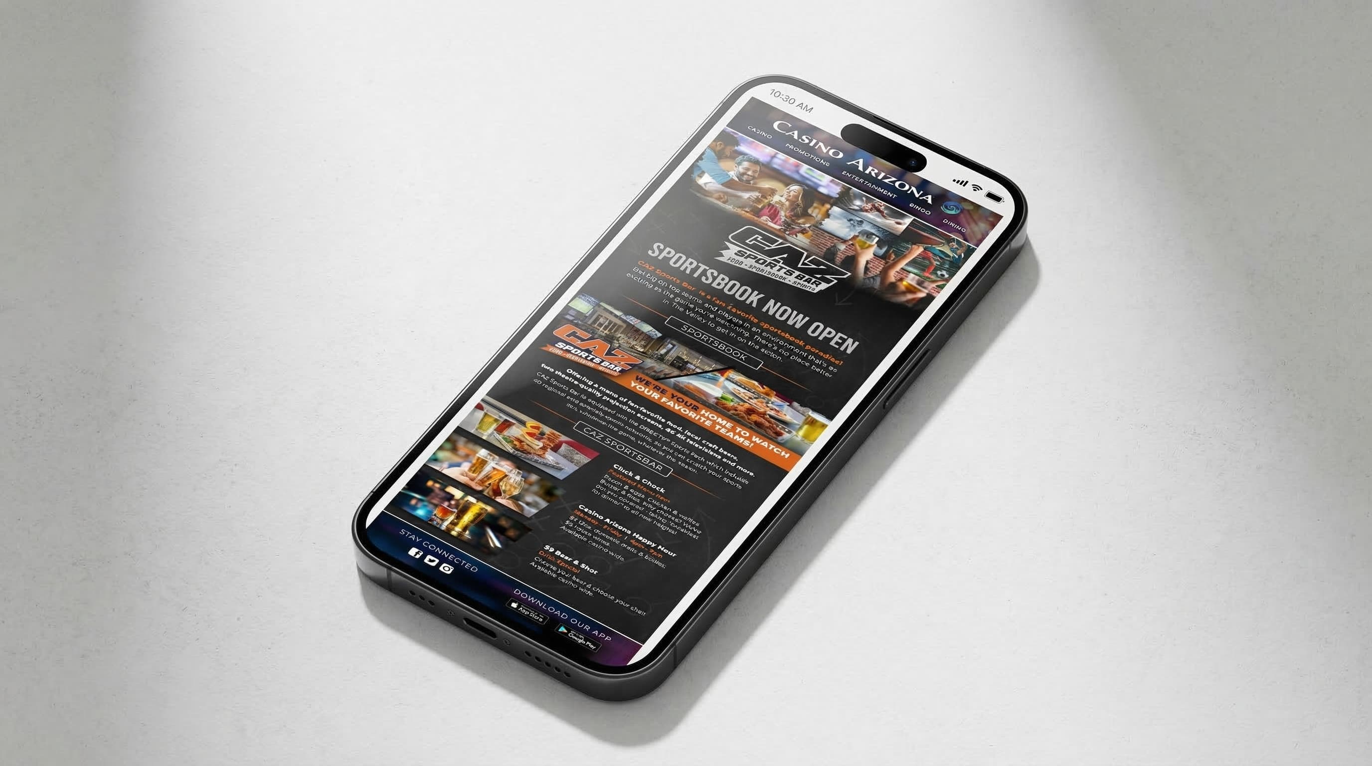 Email campaign on phone