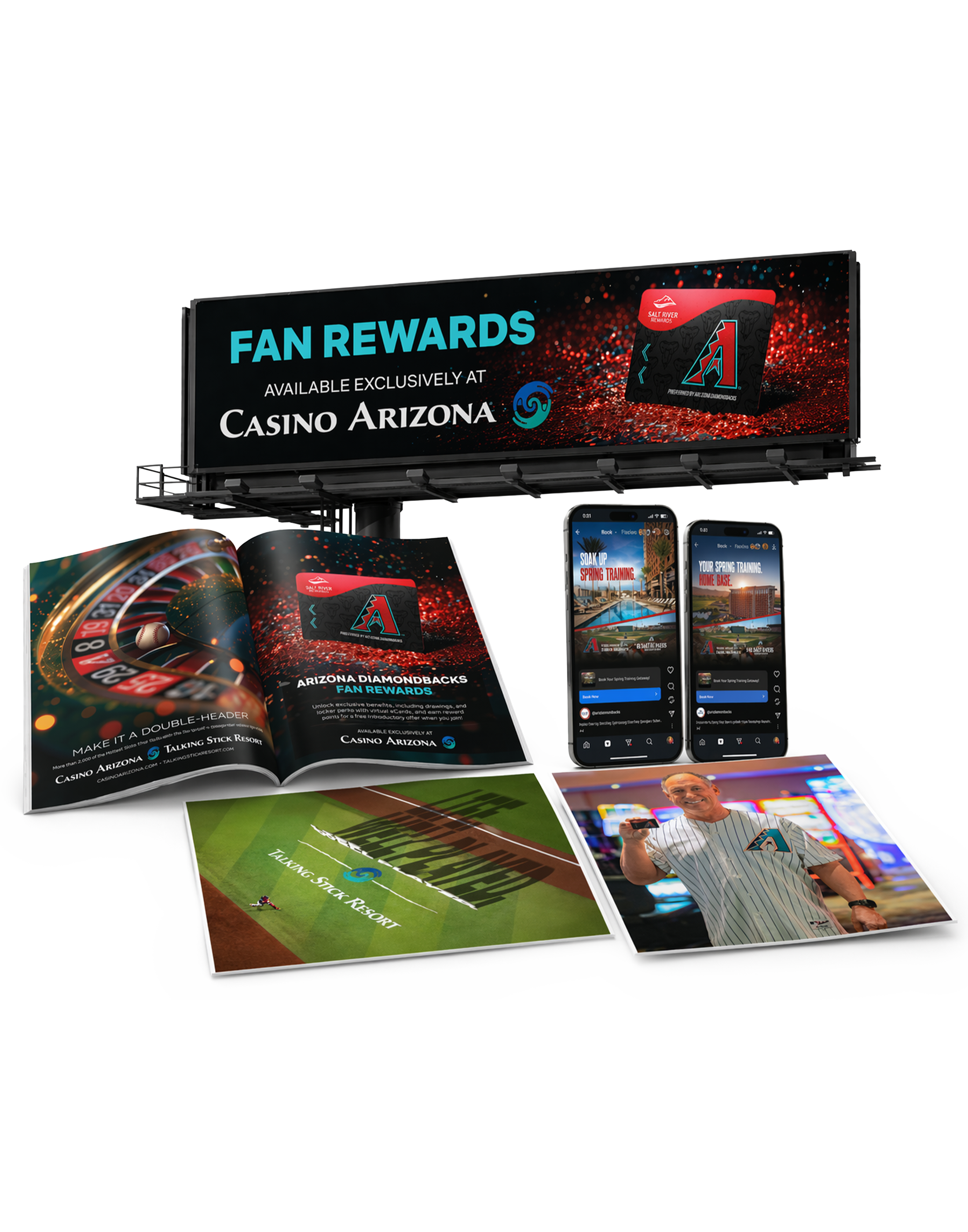 Arizona Diamondbacks, collage of program deliverables