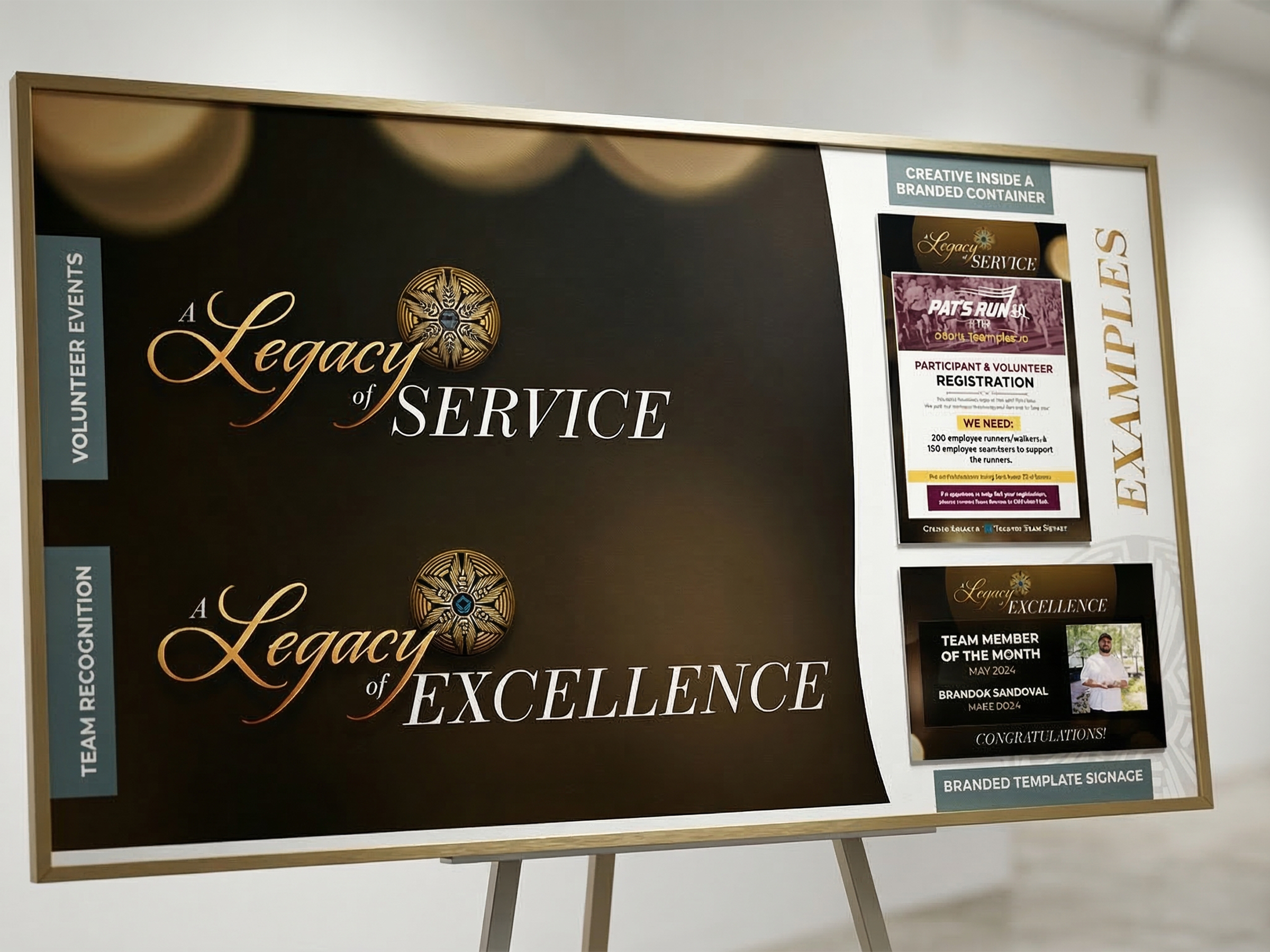 Recognition Wall
