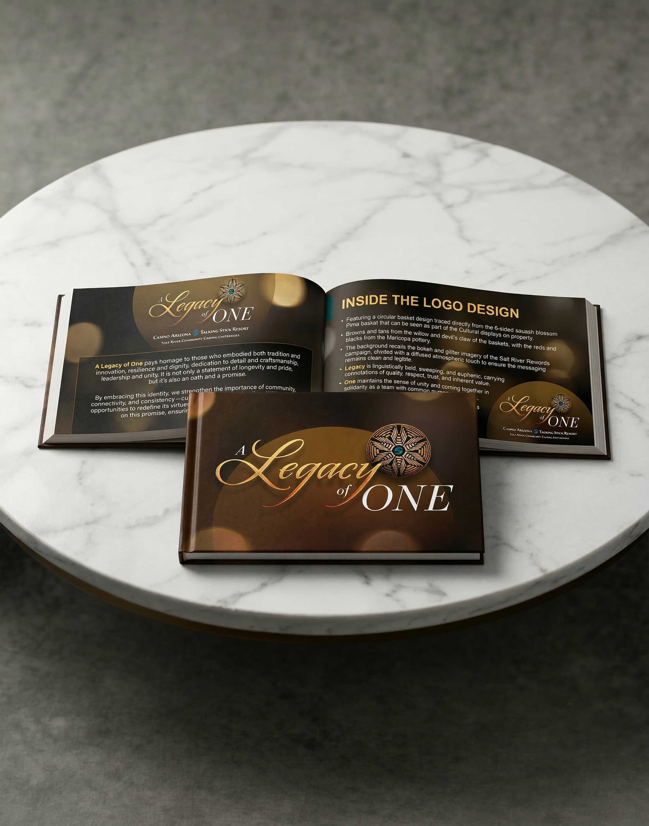 A Legacy of One, collage of program deliverables
